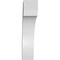 Ekena Millwork 6-in. W x 22-in. D x 28-in. H Legacy Architectural Grade PVC Knee Brace BRCP06X22X28LEC - alternate 3